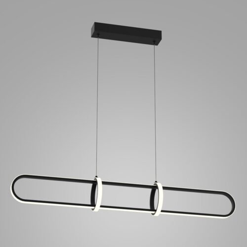 Italux 5900644312086 LED stropní svítidlo | Teplá bílá | 31.2W | Černá