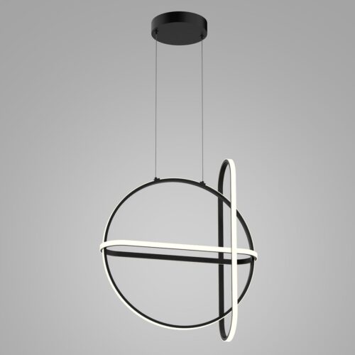 Italux 5900644312062 LED stropní svítidlo | Teplá bílá | 48.6W | Černá