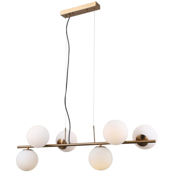 Italux 5902854532421 Lustr | G9 | Bílá