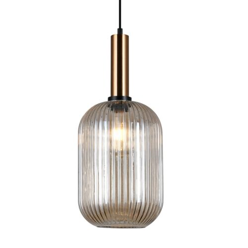 Italux 5900644311447 Lustr | E27 | Barevný kov | Mosaz