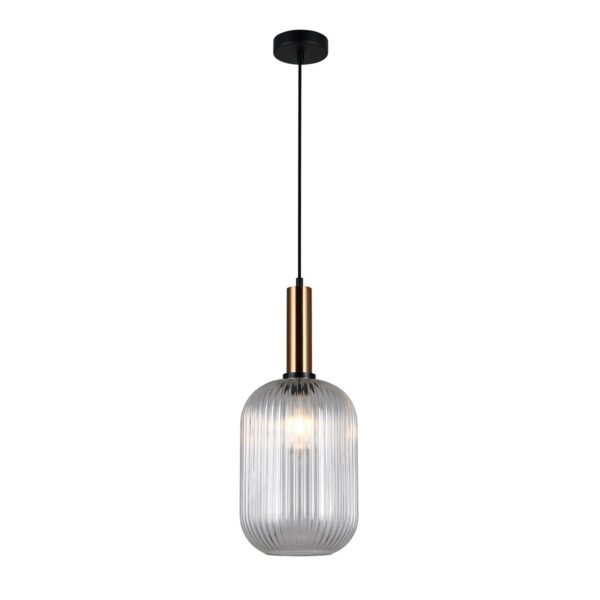 Italux 5900644311409 LED lustr | E27 | Barevný kov | Mosaz