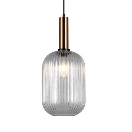 Italux 5900644311409 LED lustr | E27 | Barevný kov | Mosaz