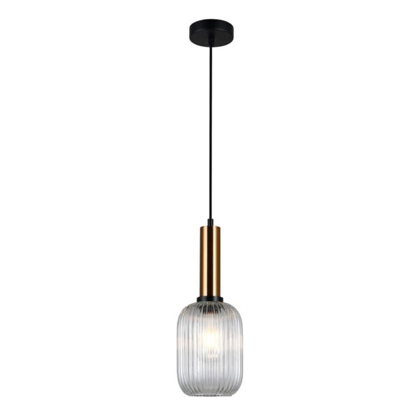 Italux 5900644311393 LED lustr | E27 | Barevný kov | Mosaz