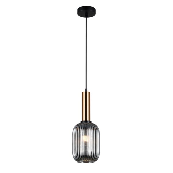Italux 5900644311416 Lustr | E27 | Barevný kov | Mosaz