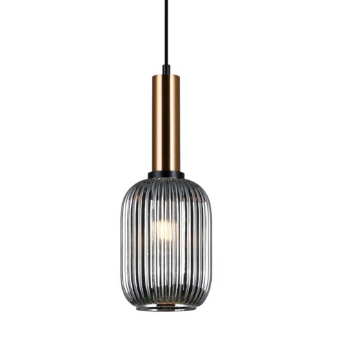 Italux 5900644311416 Lustr | E27 | Barevný kov | Mosaz