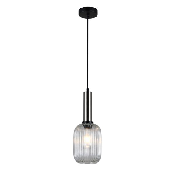 Italux 5900644311454 LED lustr | E27 | Kov | Nikl