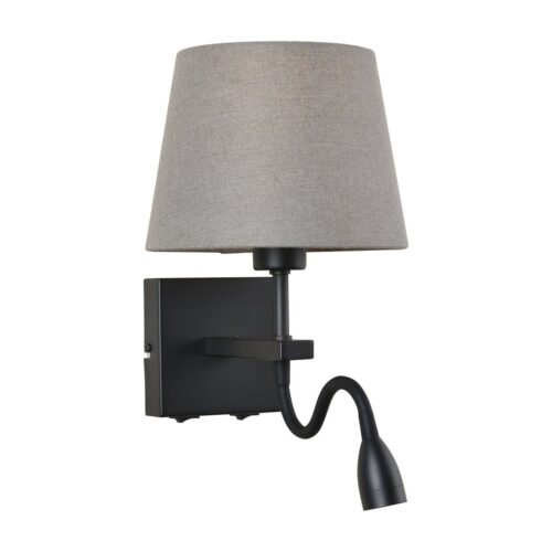 Italux 5902854533121 LED nástěnní svítidlo | Teplá bílá | Šedá | 60 + 3W