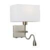 Italux 5900644311171 LED nástěnní svítidlo | Teplá bílá | Bílá | 60 + 3W