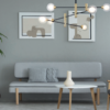 Italux 5900644313830 Lustr | G9 | Černá
