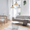 Italux 5902854532063 Skleněný lustr | E27 | Černá