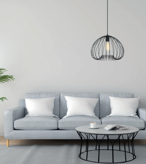 Italux 5900644312772 Lustr | E27 | Černá