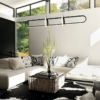 Italux 5900644312086 LED stropní svítidlo | Teplá bílá | 31.2W | Černá