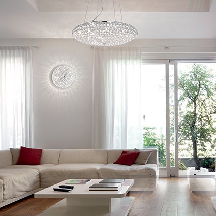 Ideal lux 075402 King Stropní svítidlo | G9