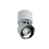 LED2 11508315DT Klip On LED bodové svítidlo | Teplá bílá | 11W | Bílá | Kov | Stříbrná