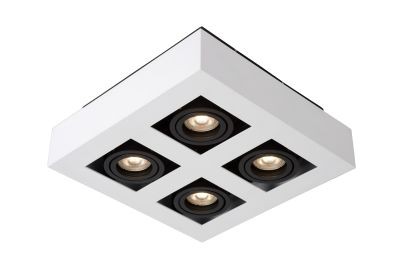 Lucide 09119/21/31 LED bodové svítidlo | Variabilní | Bílá | 4x5W