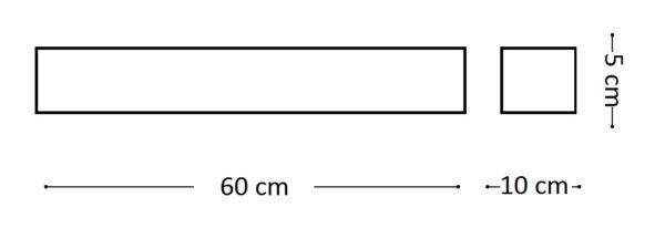 Ideal lux 161792 Cube Big LED nástěnní svítidlo | Teplá bílá | 12W