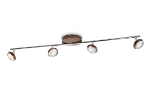 Philips 57174/44/16 Sepia LED bodové svítidlo | Teplá bílá | Hnědá | 4x3W