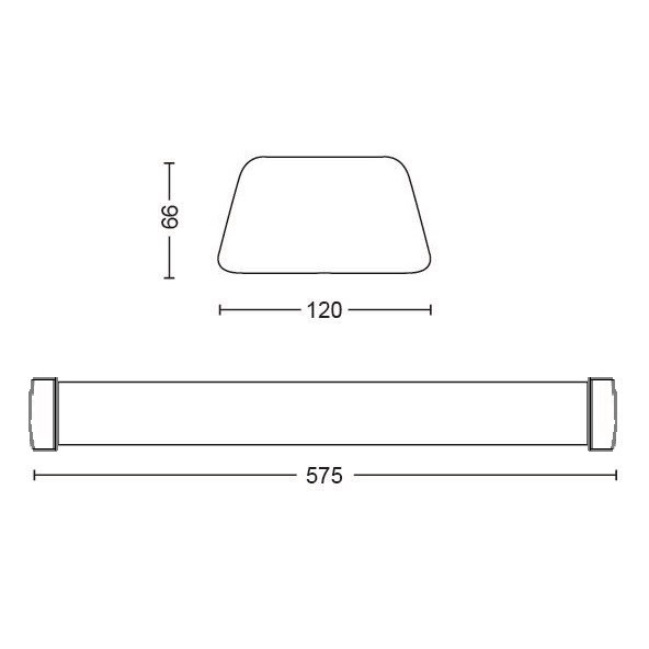 Philips 31248/31/P3 LED Přisazené stropní svítidlo | Přírodní bílá | Bílá |  24 W