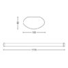Philips 31245/31/P3 LED svítidlo Softline 1x50W|4000K
