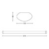 Philips 31246/31/P3 LED svítidlo Softline 1x24W | 2350lm | 4000K - bílá