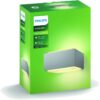 Philips 17337/87/PN Hedgehog Nástěnné venkovní světlo | E27 | Šedá