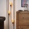 Lucide 08724/03/30 Stojací lampa | E27 | Černá