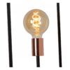 Lucide 08724/03/30 Stojací lampa | E27 | Černá