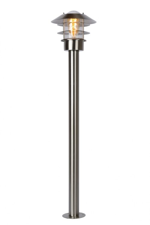 Lucide 11874/99/12 Stojací lampa | E27 | Chrom | Kov