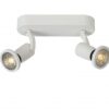 Lucide 11903/10/31 Jaster LED bodové svítidlo | Teplá bílá | 2x5W | 4