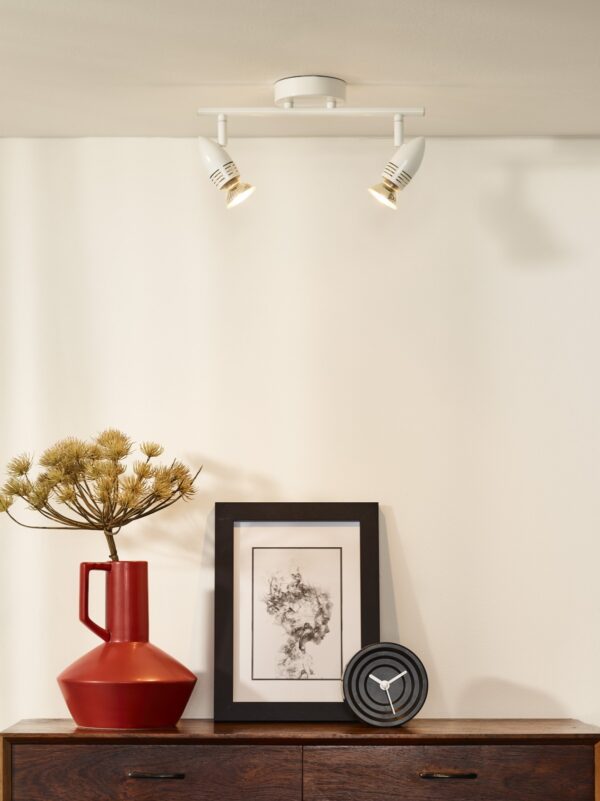 Lucide 13955/10/31 Caro LED bodové svítidlo | Teplá bílá | 2x5W | 3