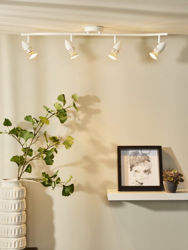 Lucide 13955/20/31 Caro LED bodové svítidlo | Teplá bílá | 4x5W