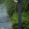 Lucide 14881/70/30 LED Zahradní sloupkové světlo | Teplá bílá | Černá | 4,5W