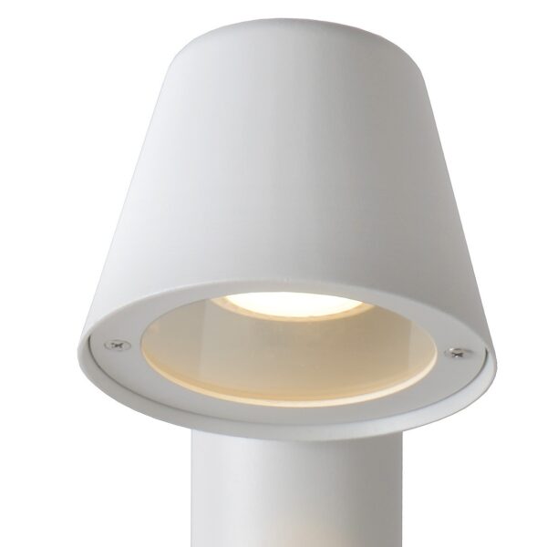 Lucide 14881/70/31 LED Zahradní sloupkové světlo | Teplá bílá | Bílá | 5W