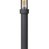 Lucide 14893/80/30 Stojací lampa | E27 | Černá