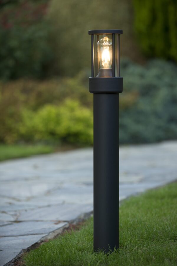 Lucide 14893/80/30 Stojací lampa | E27 | Černá