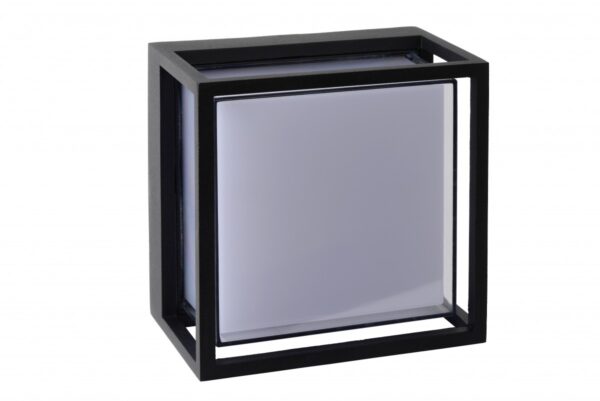 Lucide 15801/10/30 LED Nástěnné venkovní světlo | Teplá bílá | 10W | Černá