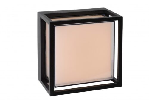Lucide 15801/10/30 LED Nástěnné venkovní světlo | Teplá bílá | 10W | Černá