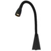 Lucide 18294/03/30 LED nástěnní svítidlo | Teplá bílá | 3W | Černá