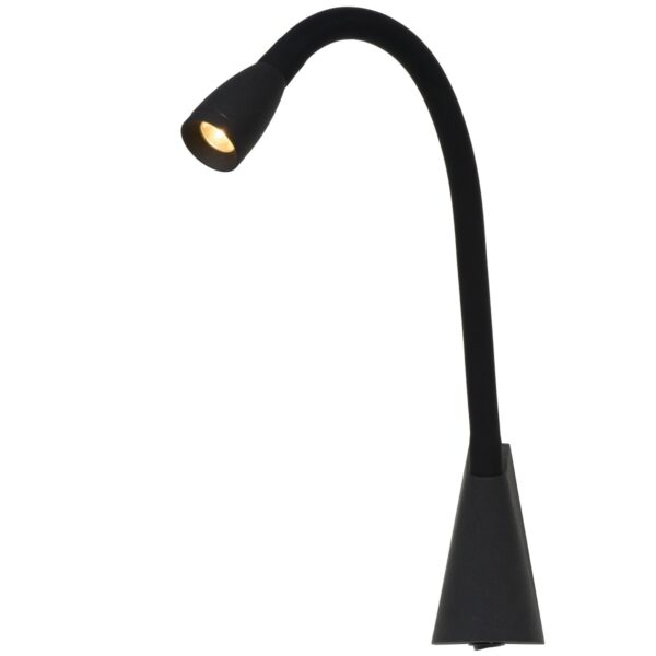 Lucide 18294/03/30 LED nástěnní svítidlo | Teplá bílá | 3W | Černá