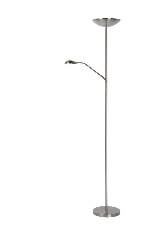 Lucide 19791/24/12 LED Stmívatelná stojací lampa | Teplá bílá | 4W | Chrom | Kov