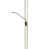 Lucide 19792/24/03 LED stojací lampa | Teplá bílá | 4W | Barevný kov | Bronz