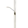 Lucide 19792/24/03 LED stojací lampa | Teplá bílá | 4W | Barevný kov | Bronz