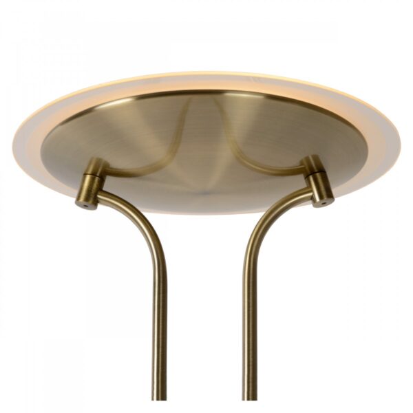 Lucide 19792/24/03 LED stojací lampa | Teplá bílá | 4W | Barevný kov | Bronz