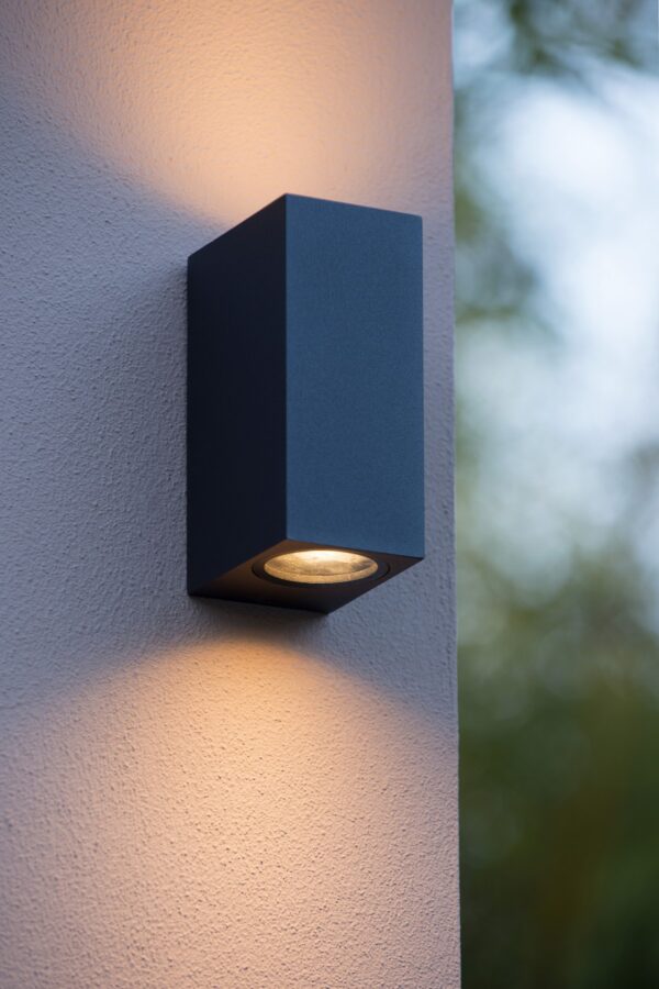 Lucide 22860/10/30 Zora LED Nástěnné venkovní světlo | Teplá bílá | 2x5W