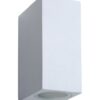 Lucide 22860/10/31 Zora LED Nástěnné venkovní světlo | Teplá bílá | 2x5W
