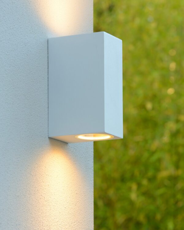 Lucide 22860/10/31 Zora LED Nástěnné venkovní světlo | Teplá bílá | 2x5W