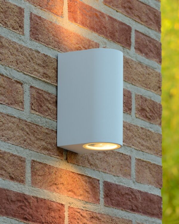Lucide 22861/10/31 Zora LED Nástěnné venkovní světlo | Teplá bílá | 2x5W
