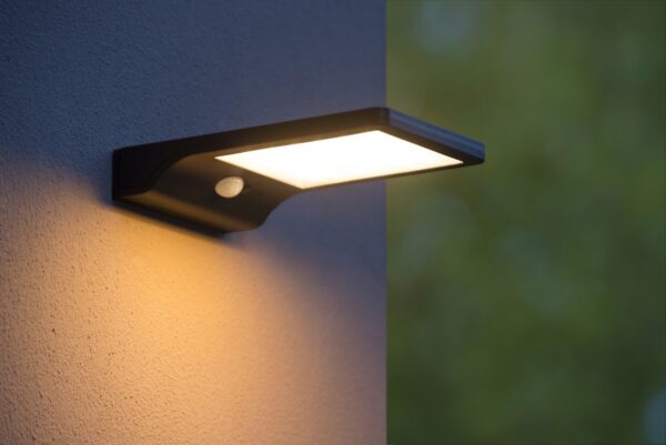 Lucide 22862/04/30 LED Nástěnné venkovní světlo | Teplá bílá | 3W | Černá