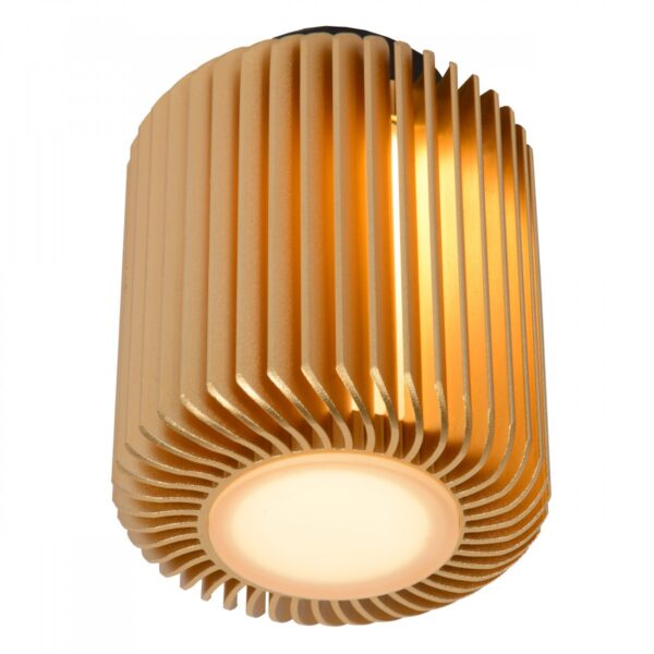Lucide 26500/05/02 LED stolní lampička | Teplá bílá | 5W | Barevný kov | Zlatá