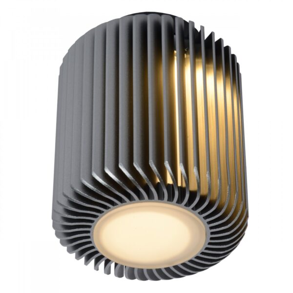 Lucide 26500/05/36 LED stolní lampička | Teplá bílá | 5W | Šedá